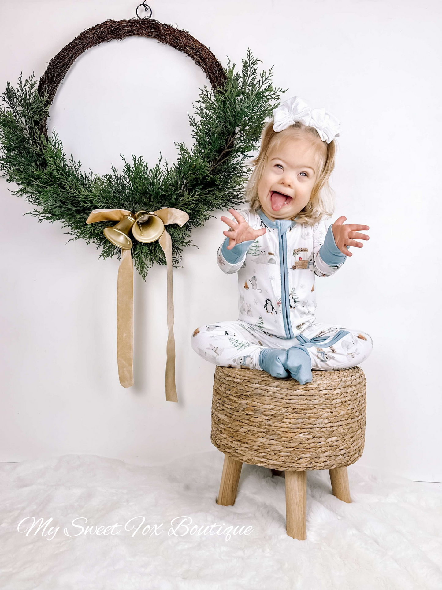 Arctic Joy: Convertible Romper