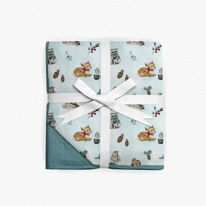 PREORDER: Woodland Wonder Bamboo Blanket