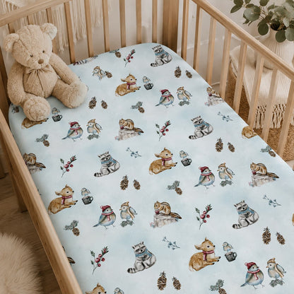PREORDER: Woodland Wonder Bamboo Crib Sheet