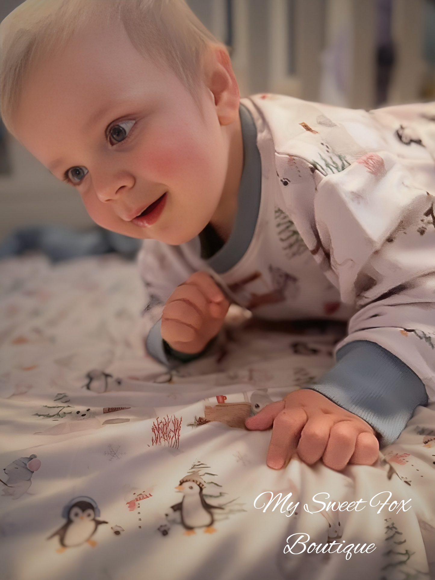 Arctic Joy: Crib Sheets