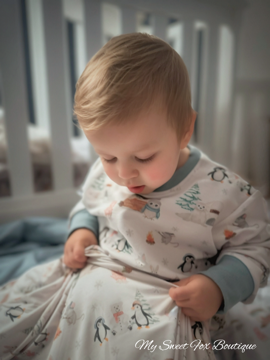 Arctic Joy Bamboo Toddler Blanket