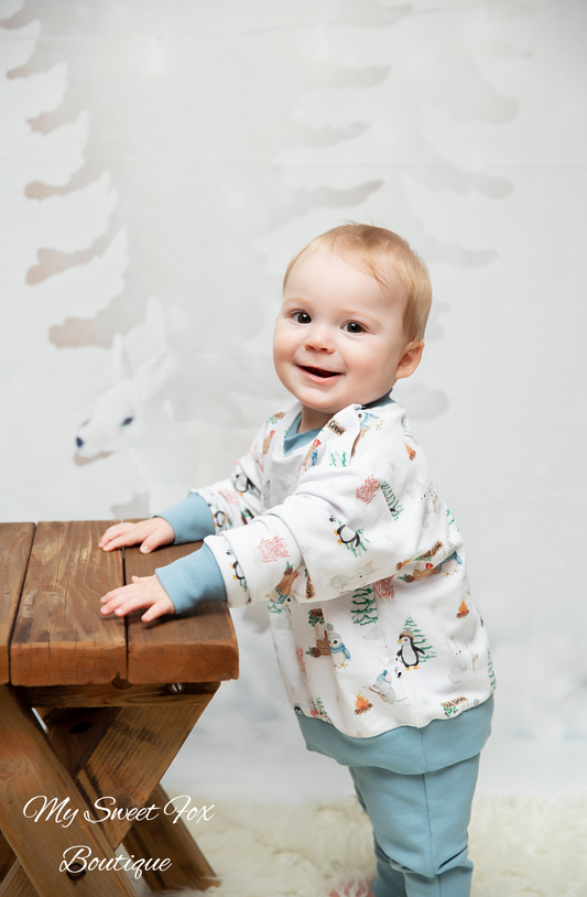 Arctic Joy: Jogger Set