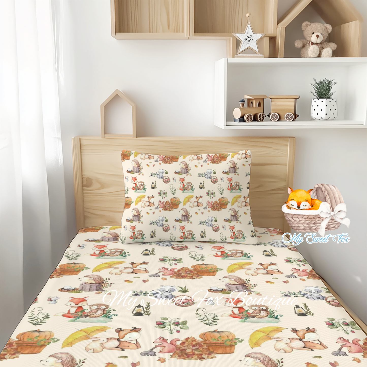 Woodland Haven Twin Sheets