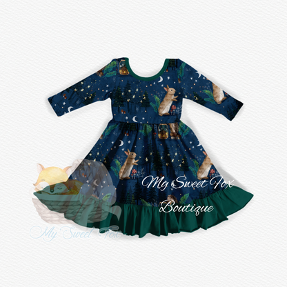Where Love Glows Twirl Dress