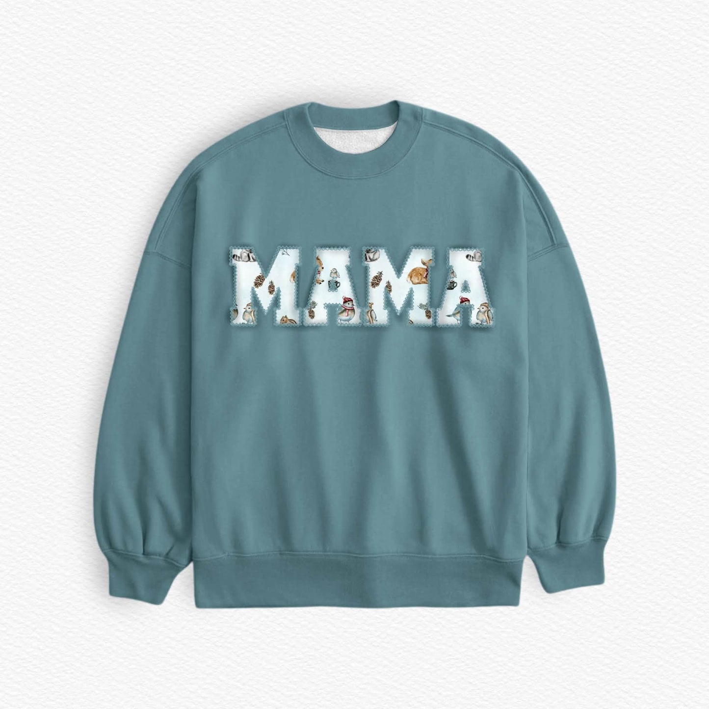 PREORDER: Woodland Wonder Mama Bamboo French Terry Sweater