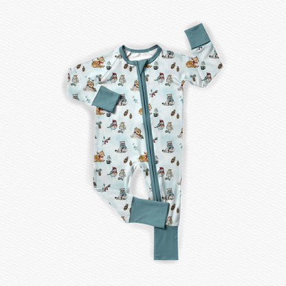 PREORDER: Woodland Wonder Bamboo Sleeper Pajamas for Babies